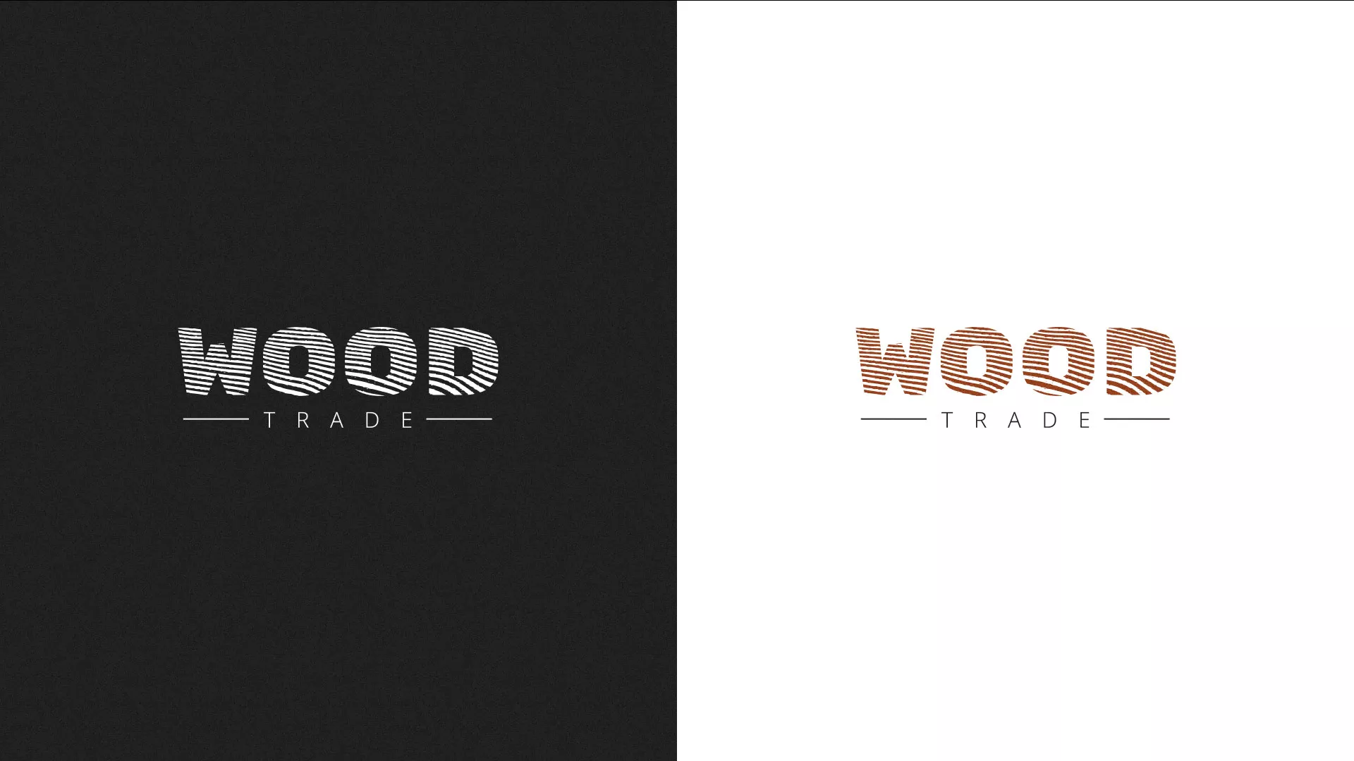 Разработка логотипа для компании «Wood Trade» в Александровске